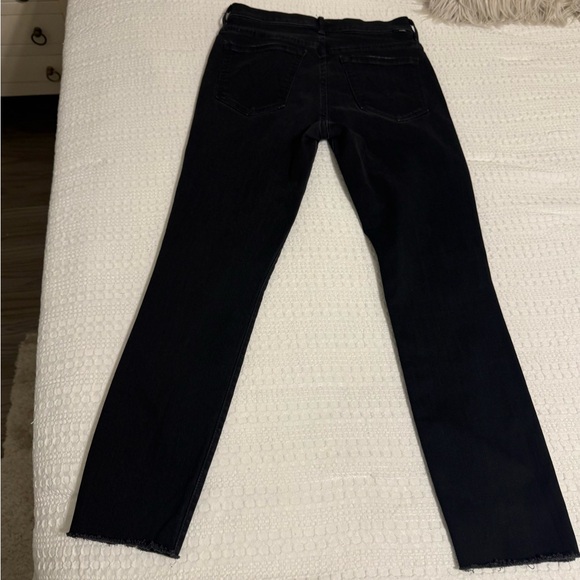 MOTHER Black The Insider Crop Jeans - Picture 2 of 13